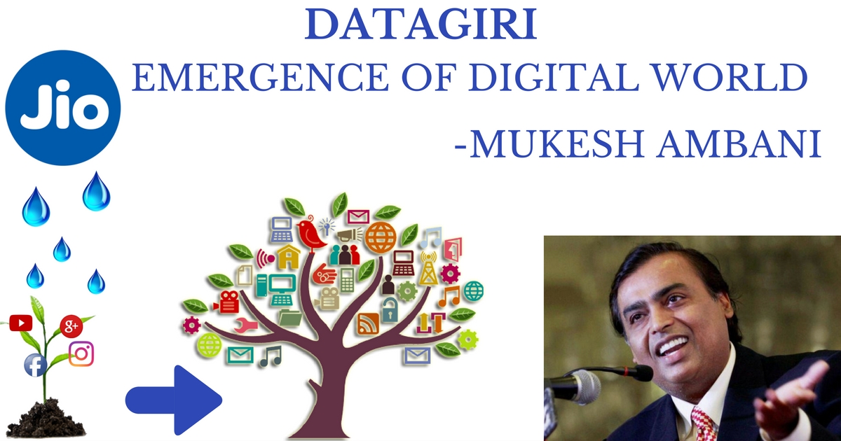 INCEPTION OF DIGITAL ERA – IN THE WORDS OF MUKESH AMBANI